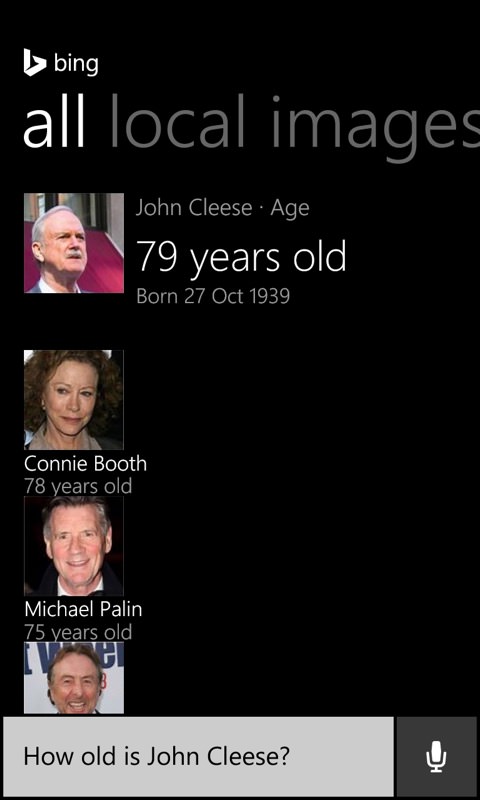 Screenshot, Windows Phone 8.1 in 2019