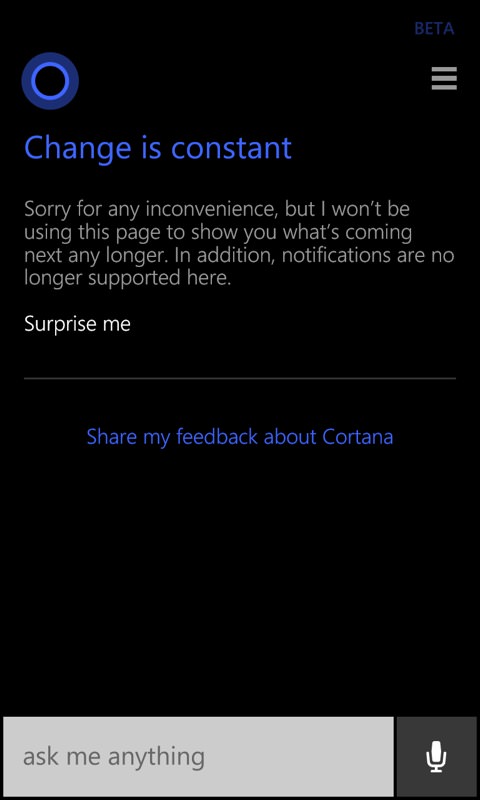 Screenshot, Windows Phone 8.1 in 2019