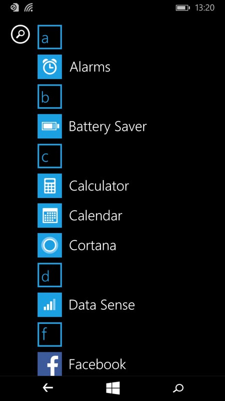 Lumia 640 XL screenshot