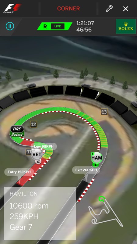 Screenshot, Formula 1 UWP