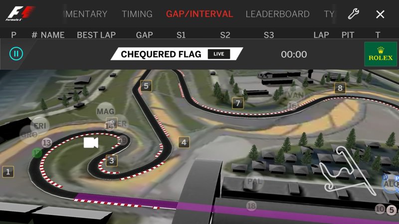 Screenshot, Formula 1 UWP