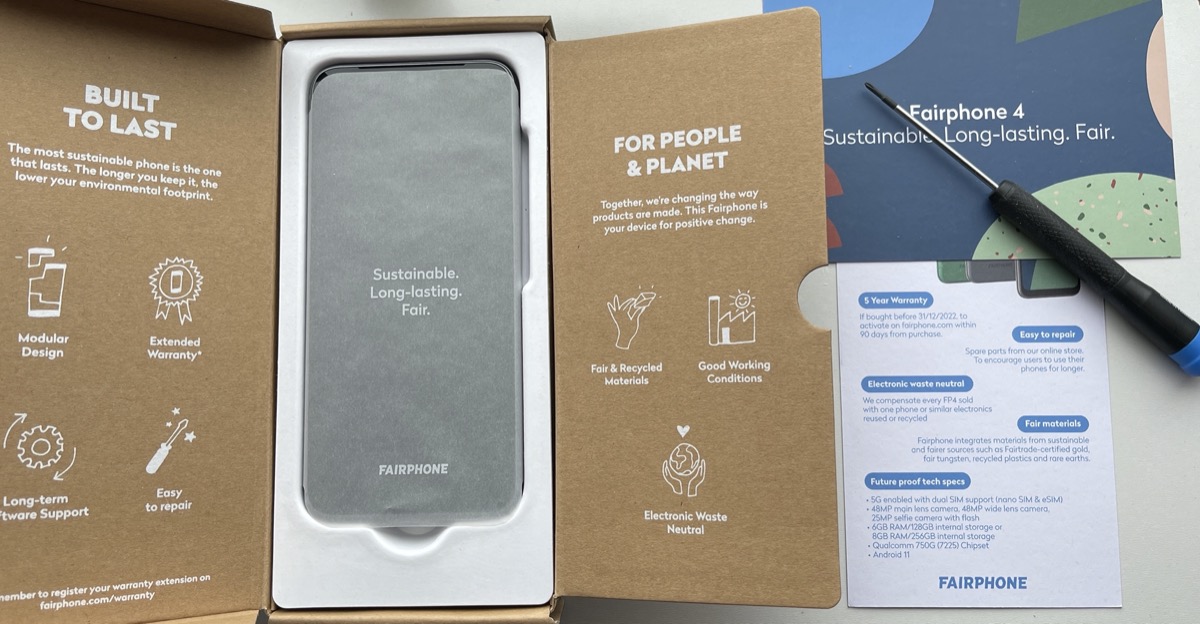 Fairphone 5 with sustainable design, 5 years warranty announced