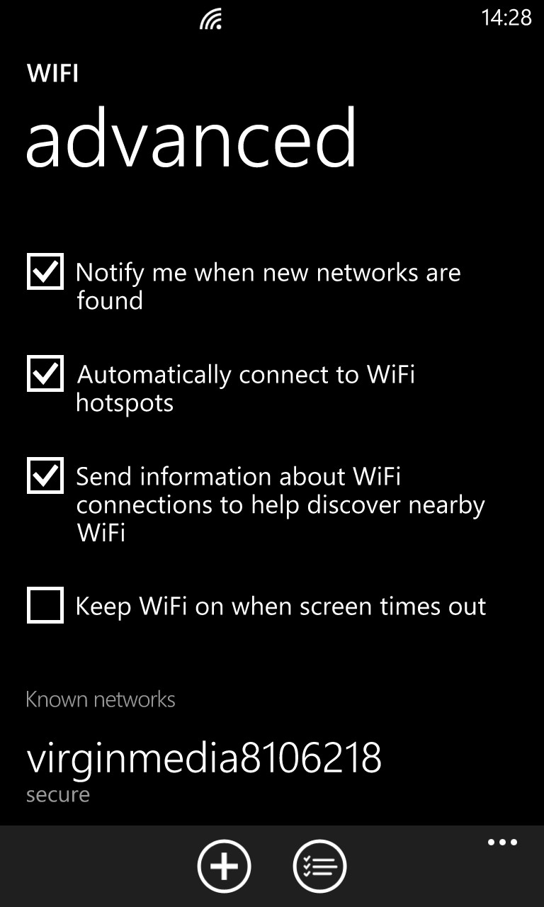 Screenshot, Windows Phone 8 GDR2 walkthrough