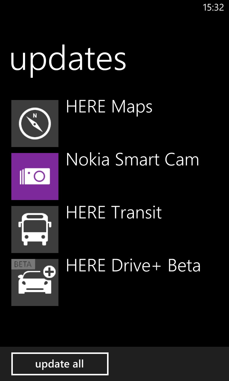 Screenshot, Windows Phone 8 GDR2 walkthrough