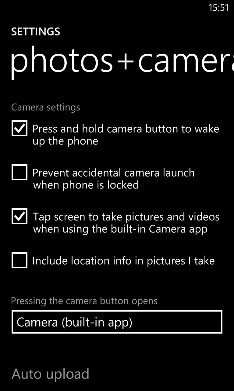 Screenshot, Windows Phone 8 GDR2 walkthrough