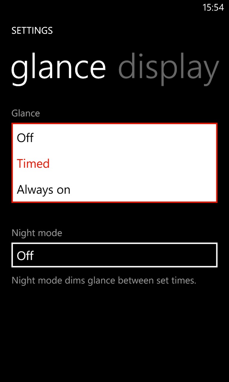 Screenshot, Windows Phone 8 GDR2 walkthrough