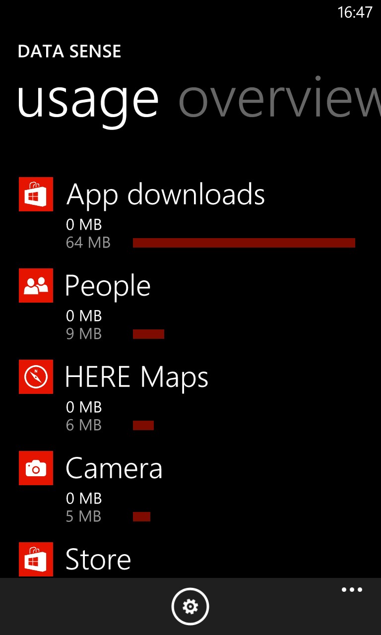 Screenshot, Windows Phone 8 GDR2 walkthrough