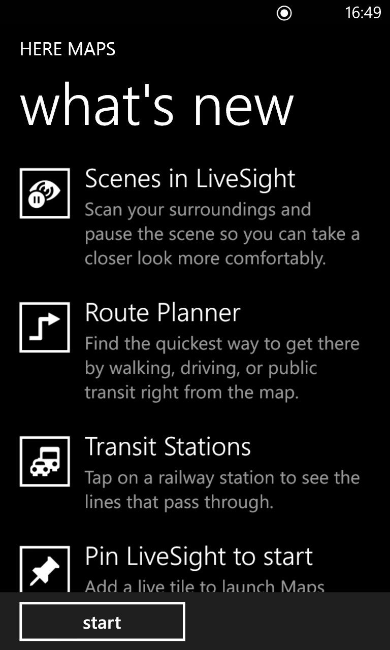 Screenshot, Windows Phone 8 GDR2 walkthrough