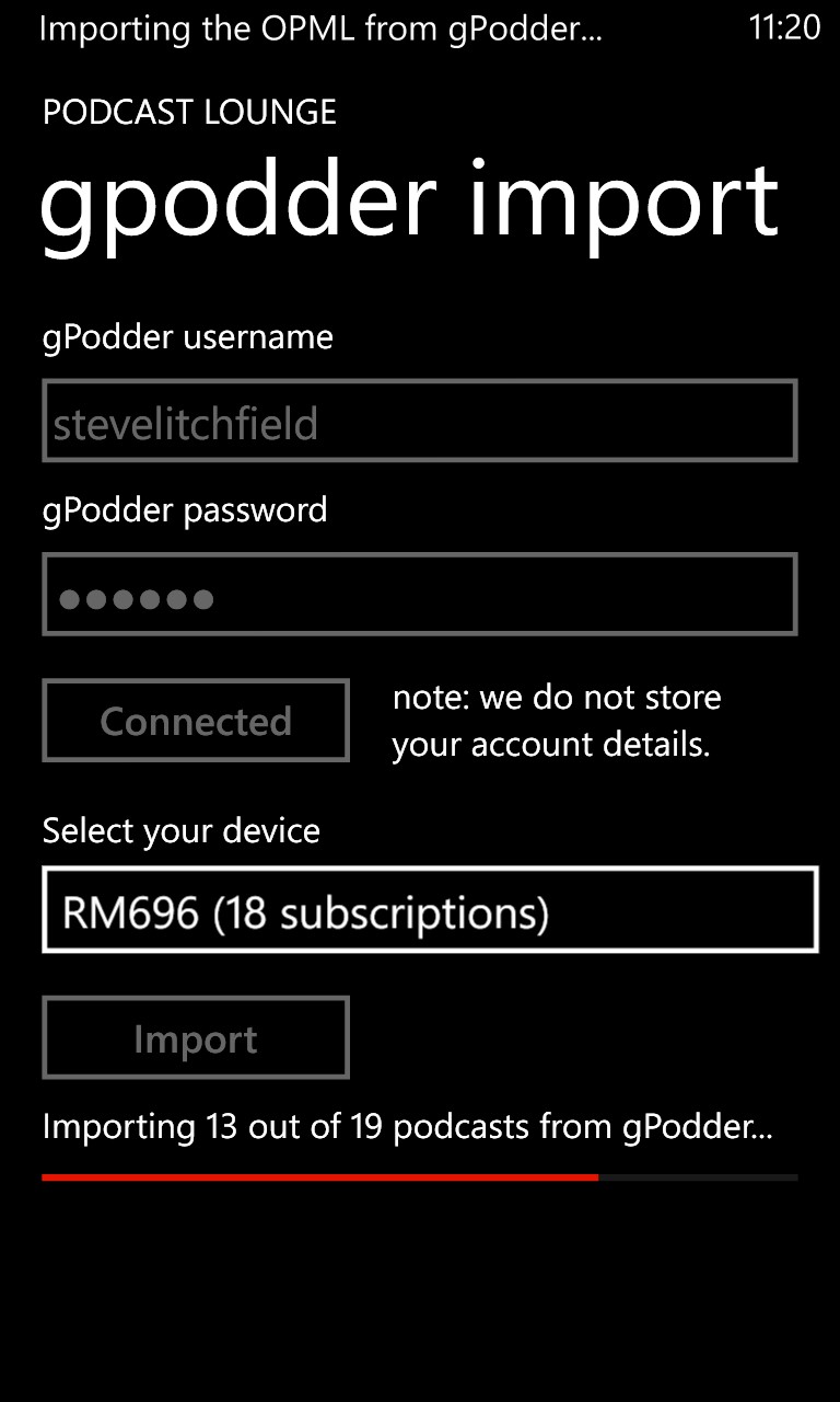 Screenshot, Windows Phone 8 GDR2 walkthrough