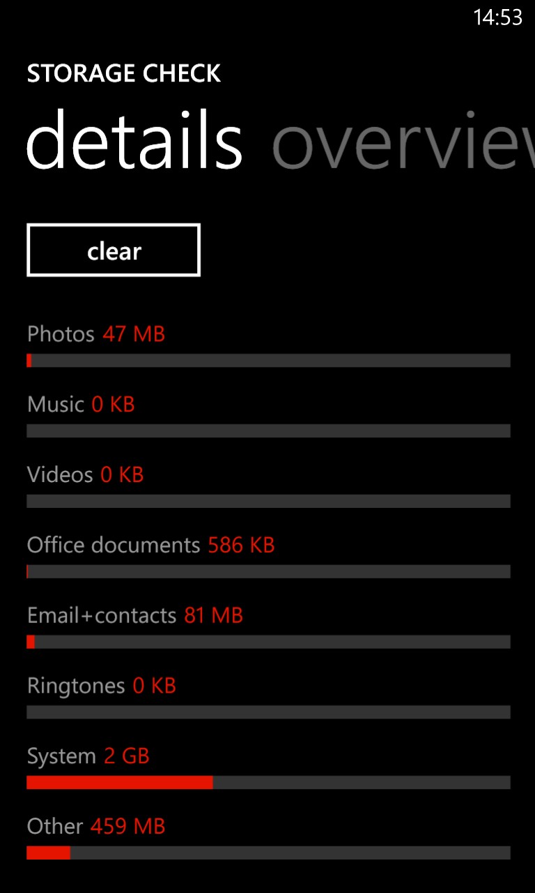 Screenshot, Windows Phone 8 GDR2 walkthrough