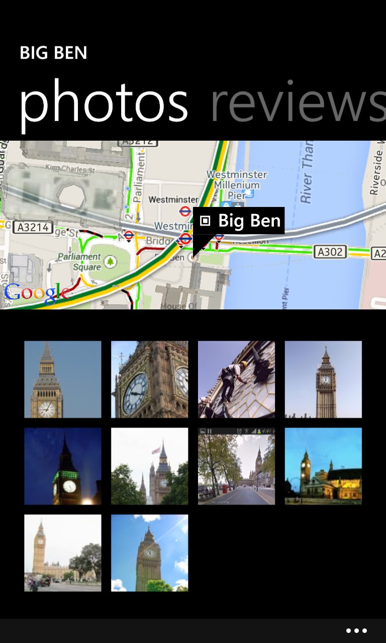 Screenshot, Google Maps