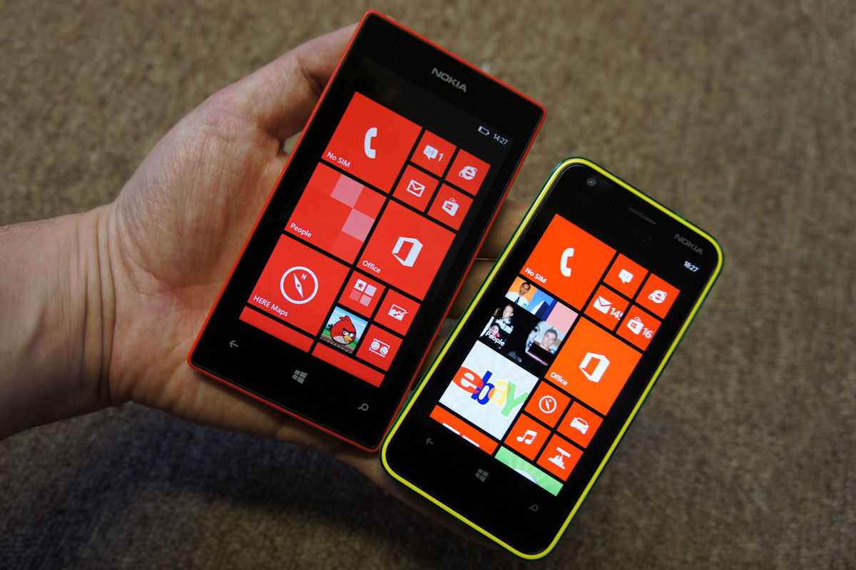 Nokia Lumia 520 and 620