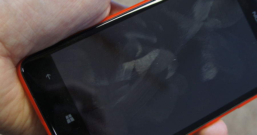 Lumia 625 screen