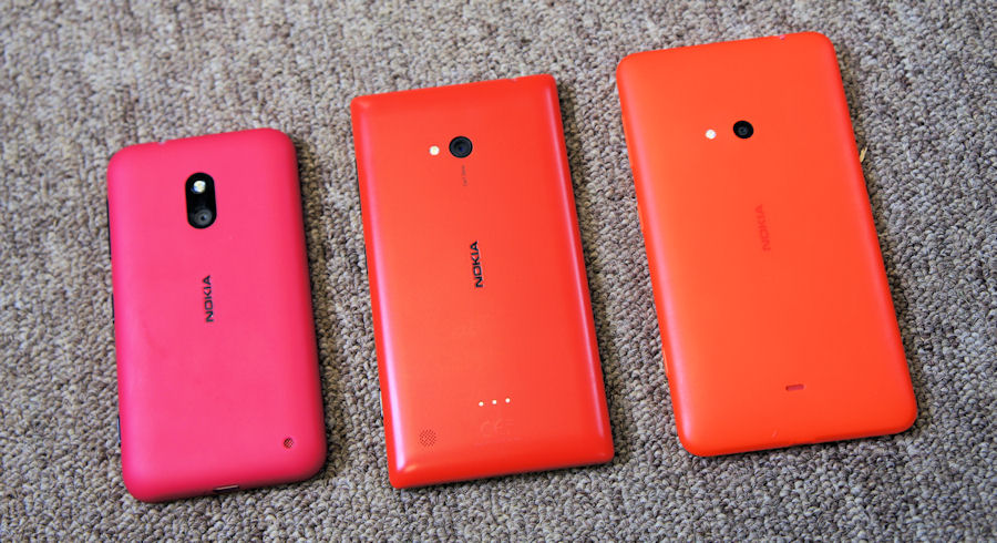 Lumia 625 size