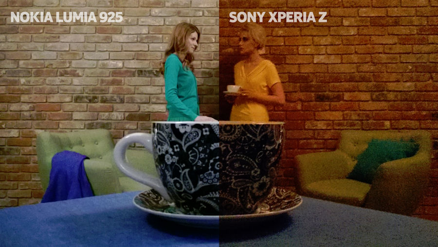 Nokia Lumia 925 low light comparison