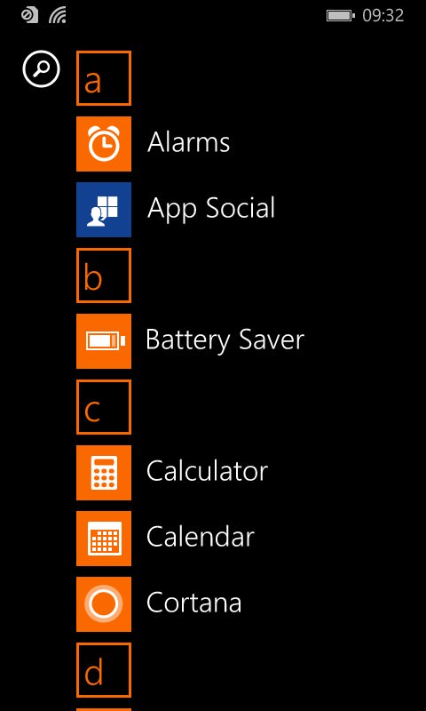 Lumia 435 screenshot