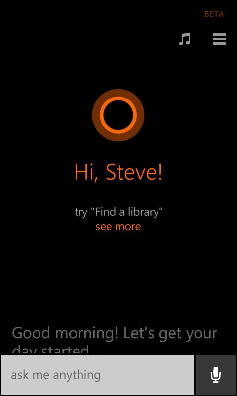 Lumia 435 screenshot