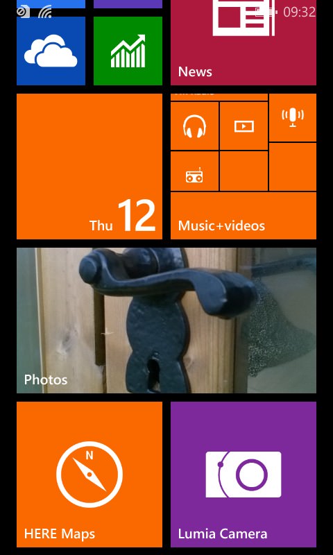 Lumia 435 screenshot