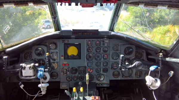 Cockpit scene